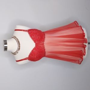 Secret Treasures Lingerie Size Medium Red